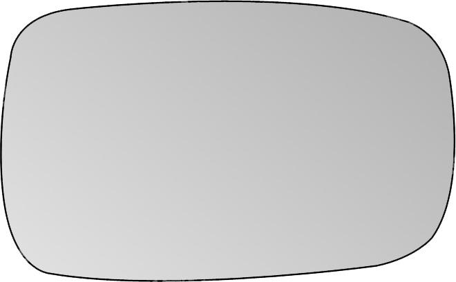 Fits on lhs of Vehicle Summit Replacement Mirror Glass with Backing Plate 
